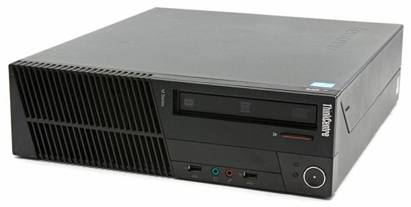 Компьютер Lenovo M82 SFF, Core i3-3220 3.3/ Звук Видео LAN1Gb/ DDR3 8GB/ SSD 240GB/ mATX/ Win 10 Pro черный, Восстановленный