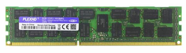 Оперативная память DIMM DDR3  8GB, 1600МГц (PC12800) Plexhd PC3-12800-CL11 19-01, 1.5В