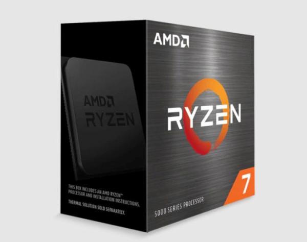 Процессор AM4 AMD RYZEN 7 5800X 3.8ГГц, 8*512KB+32MB, 7нм, Eight Core, SMT, Dual Channel, 105Вт, BOX ????