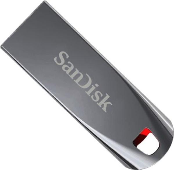 Флэш-накопитель USB2.0  64GB SanDisk CZ71 Cruzer Force SDCZ71-064G-B35, 40/10МБ/сек, пластик, серебристый