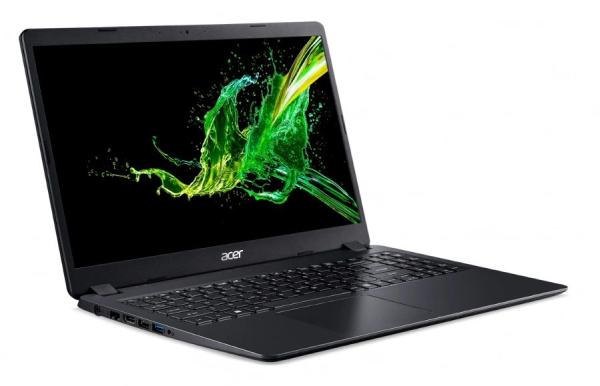 Ноутбук 15" Acer Aspire 3 A315-56-33X5 (NX.HS5ER.00C), Core i3-1005G1 1.2 8GB 1TB 1920*1080 2*USB2.0/USB3.0 LAN WiFi BT HDMI камера 1.9кг Eshell черный