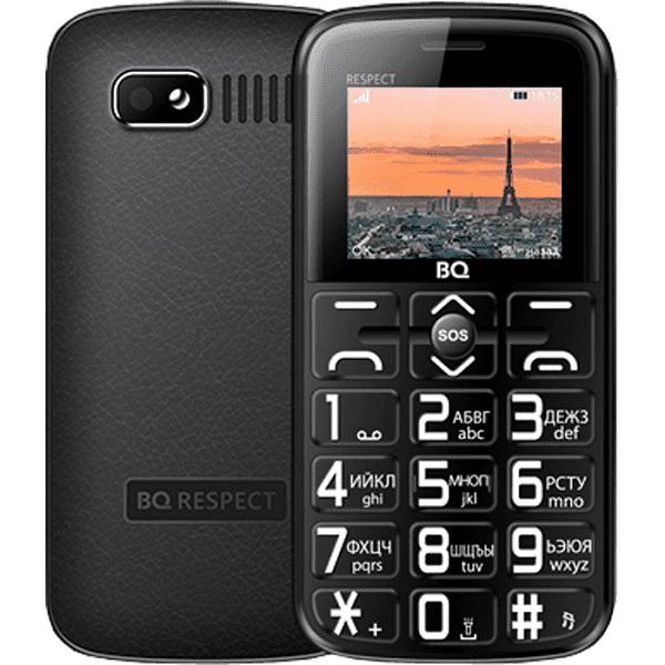 Мобильный телефон 2*SIM BQ 1851 Respect, GSM850/900/1800/1900, 1.77" 160*128, BT, SD-micro/SDHC-micro, радио, MP3 плеер, черный