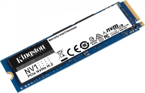 Накопитель SSD M.2 1TB Kingston SNVS/1000G, NVMe, 3D TLC, 2100/1700MB/s
