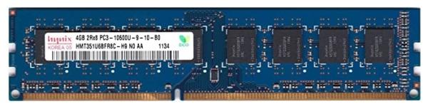 Оперативная память DIMM DDR3  4GB, 1600МГц (PC12800) Hynix HMT351U6CFRSC-PB, 1.5В