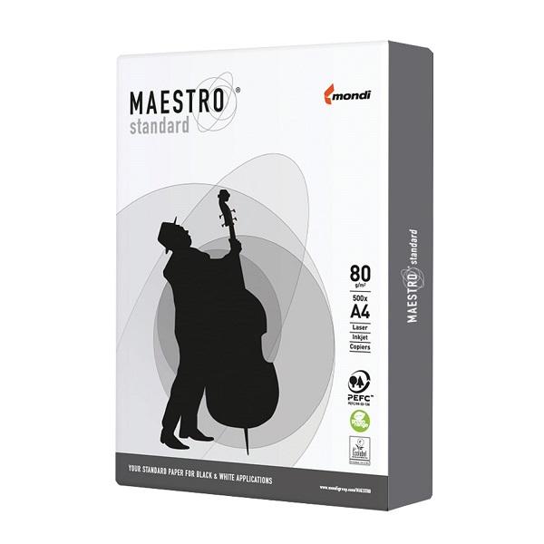 Бумага A4 Монди Maestro Standard (00-00014538), 80г/м2, 94-146%ISO, 500 листов(пачка)????