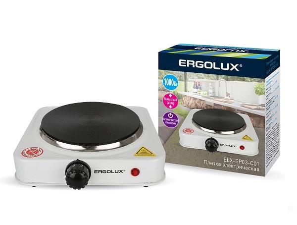 Плита электрическая Ergolux ELX-EP03-C01