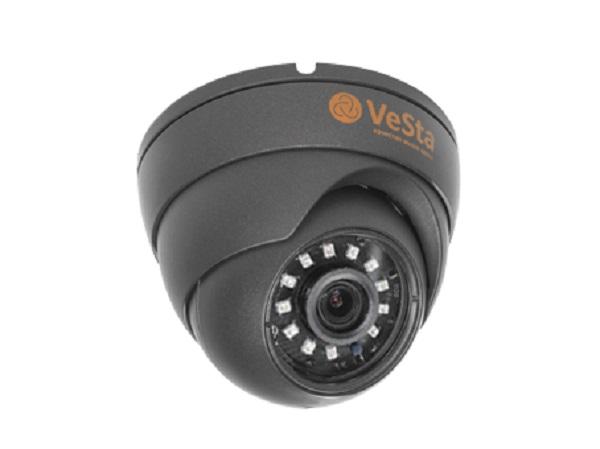 Видеокамера уличная купольная антивандальная AHD VeSta VC-2461 IR/2.8