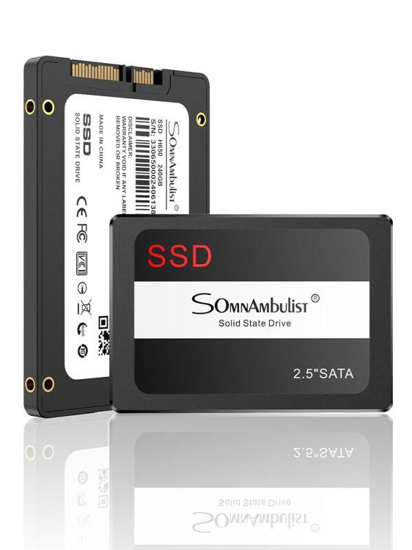 Накопитель SSD 2.5" SATA   120GB Somnambulist H650, SATAIII, 470/400MB/s