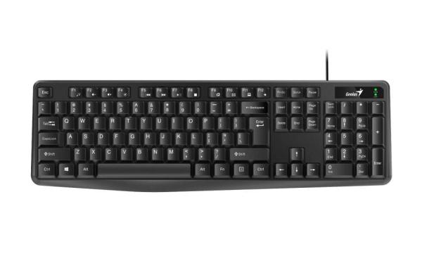 Клавиатура Genius Smart KB-117, USB, влагозащищенная, черный