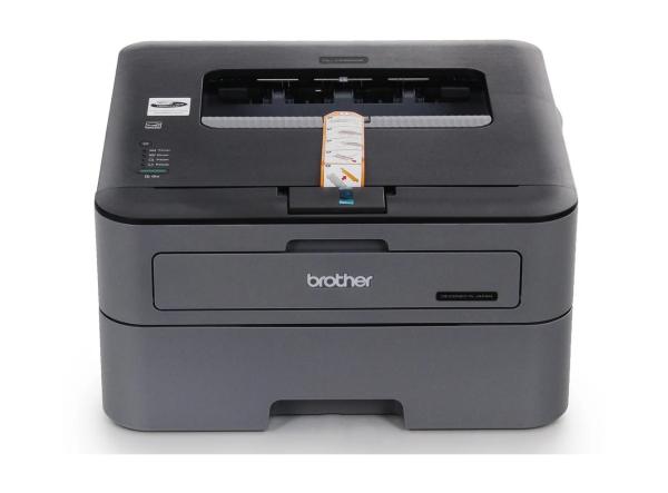 Принтер лазерный Brother HL-L2300DR, A4, 26стр/мин, 2400*600dpi, USB2.0, дуплекс, серый