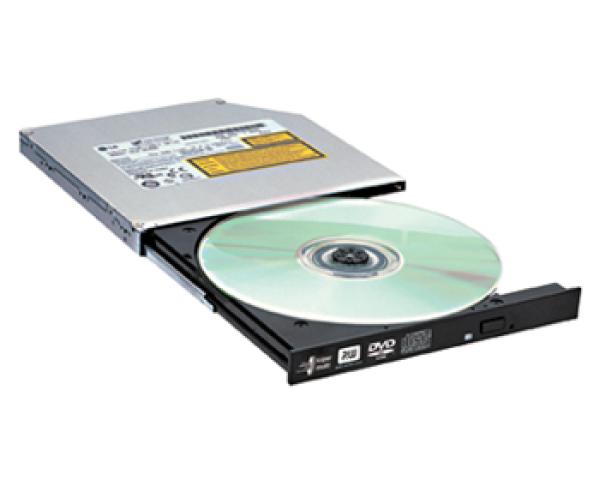 Привод DVD-RW тонкий LG GSA-U20N, SATA, для ноутбука, черный