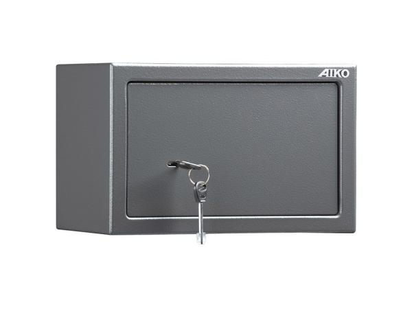 Сейф мебельный AIKO T-200 KL, ключевой замок, возможность крепления к стене, размеры внешние 310*200*200мм, размеры внутренние 308*198*167мм 5.5кг, V9л
