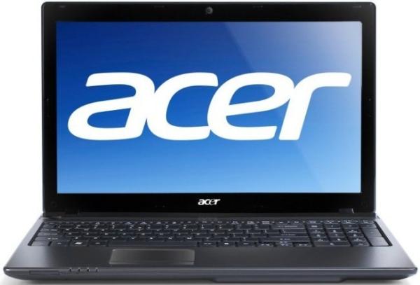 Ноутбук 15" Acer Aspire AS5733Z-P623G50Mikk, Pentium P6200 2.13 1GB 500GB DVD-RW 3*USB2.0 LAN WiFi VGA камера MMC/SD 2.6кг W7HB темно-серый