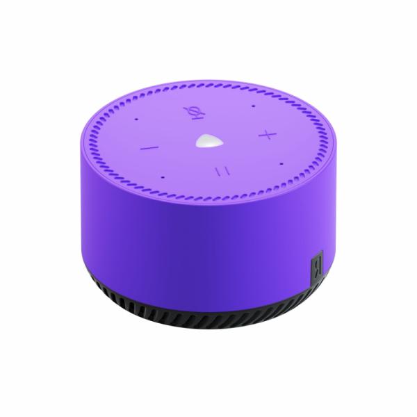 Колонки  Bluetooth Яндекс Станция Лайт (YNDX-00025P), 5Вт, USB-C, пластик, фиолетовый