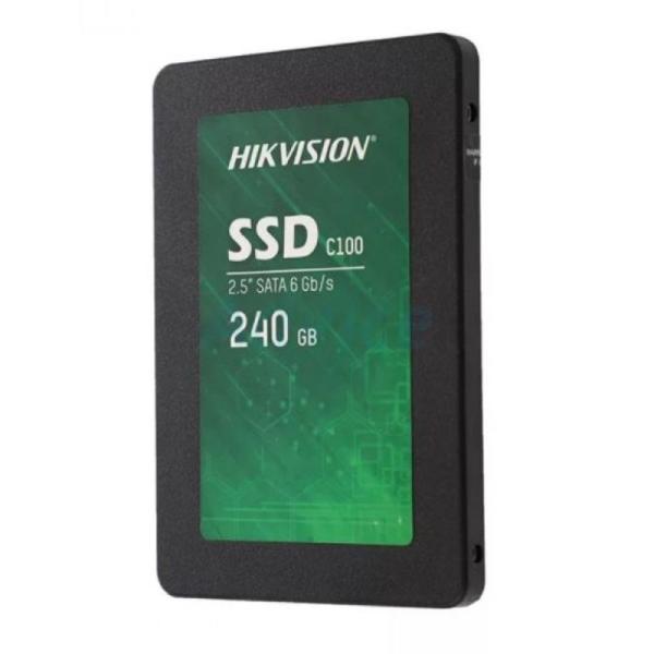 Накопитель SSD 2.5" SATA   240GB Hikvision HS-SSD-C100/240G, SATAIII, 3D NAND TLC, 550/450MB/s