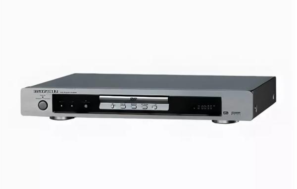 Проигрыватель DVD Marantz DV4610, MP3/WMA/MPEG4/VideoCD/SVCD, SPDIF(Coax)/SPDIF(Opt)/RCA/SCART/S-Video, серебристый