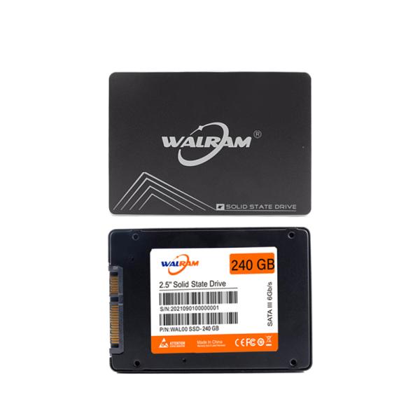 Накопитель SSD 2.5" SATA   240GB WALRAM S-240, SATAIII, 560/490MB/s