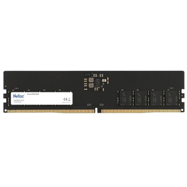 Оперативная память DIMM DDR5 16GB, 4800МГц (PC38400) Netac NTBSD5P48SP-16, 1.1В