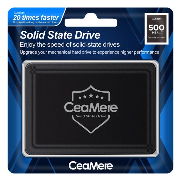 Накопитель SSD 2.5" SATA   512GB CeaMere CMSSDA, SATAIII, 580/500MB/s