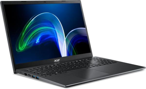 Ноутбук 15" Acer Extensa EX215-32-P0SZ (NX.EGNER.00C), Pentium Silver N6000 1.1 4GB SSD 128GB 1920*1080 IPS Intel UHD Graphics USB2.0/2*USB3.2 LAN WiFi BT HDMI камера 1.9кг W10Pro черный