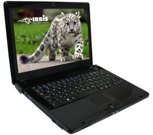 Ноутбук 12" Irbis Mobile S210ISV, Core 2 Duo T5550 1.83 2GB 160GB 1280*800 SiS Mirage 3+ DVD-RW EC54 3*USB2.0 Модем LAN WiFi BT VGA камера SD 1.8кг VHB черный