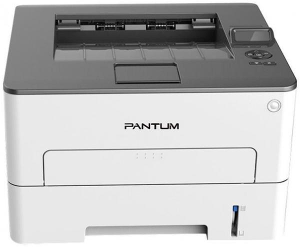 Принтер лазерный Pantum P3300DW, A4, 33стр/мин, 1200dpi, USB2.0, LAN, WiFi, дуплекс, 60000стр/мес