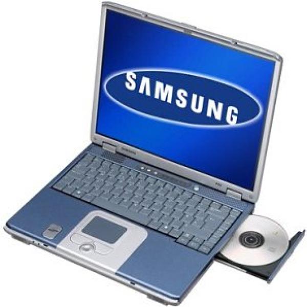 Ноутбук 14" Samsung P28-NP28, C-M 1.5 256MB 40GB 1024*768 R9000IGP CD-RW/DVD PCMCIA 4*USB2.0 Модем LAN WiFi ТВ выход, без БП, б/у, синий