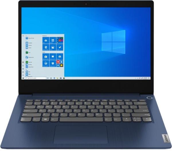 Ноутбук 14" Lenovo IdeaPad 3 14ADA05 (81W000VKRU), Ryzen 5 3500U 2.1 8GB SSD 512GB 1920*1080 Radeon Vega 8 USB2.0/2*USB3.2 WiFi BT HDMI камера SD 1.6кг W11 синий