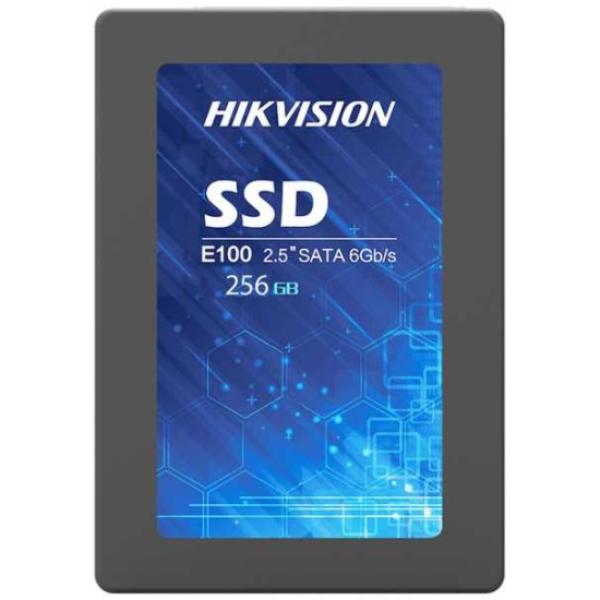 Накопитель SSD 2.5" SATA   256GB Hikvision HS-SSD-E100 256G, SATAIII, TLC 3D NAND, 550/450MB/s