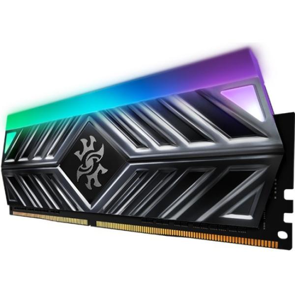 Оперативная память DIMM DDR4  8GB, 3200МГц (PC25600) A-Data AX4U32008G16A-ST41, 1.2В, RGB, радиатор