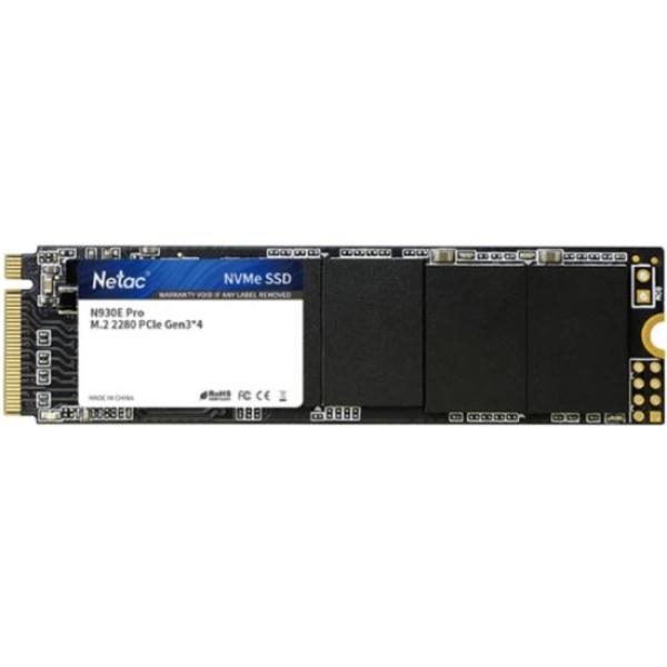 Накопитель SSD M.2  512GB Netac NT01N930E-512G-E4X, NVMe, 3D NAND, 2080/1700MB/s