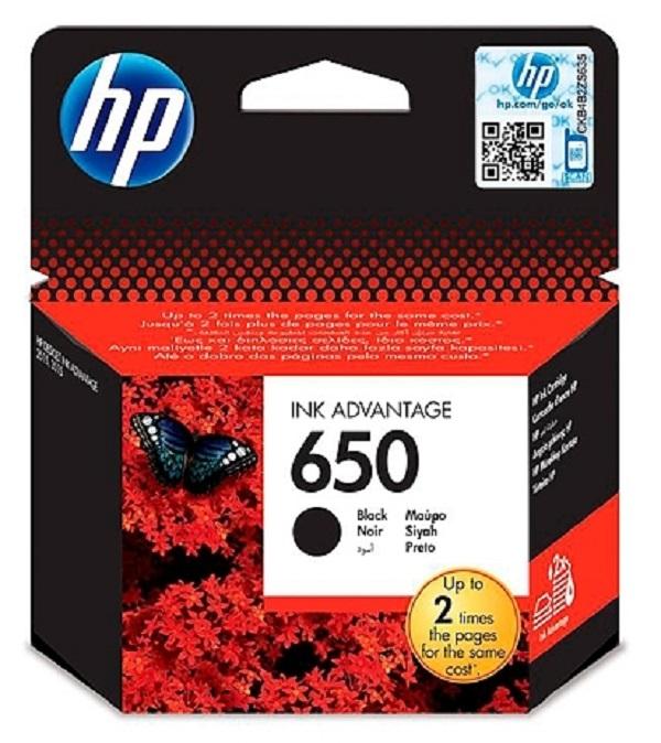 Картридж для HP DeskJet Ink Advantage 2515/3515/4515, черный HP №650 CZ101AE, 360стр