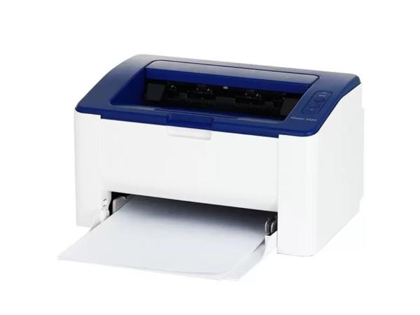 Принтер лазерный Xerox Phaser 3020, A4, 20стр/мин, 1200dpi, USB2.0, WiFi, 15000стр/мес