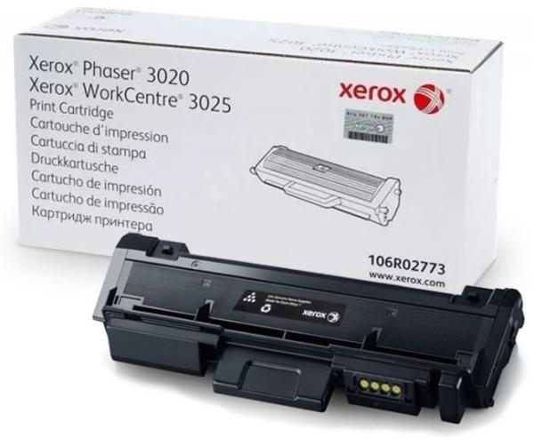 Картридж Xerox 106R02773, для Phaser 3020/WorkCentre 3025, черный, 1500стр.