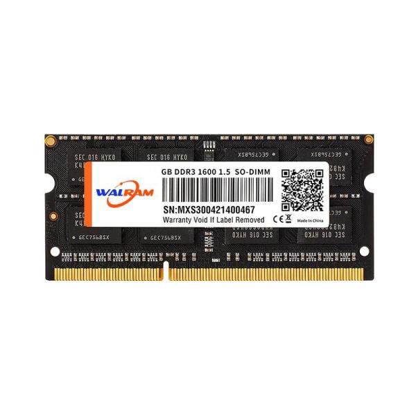 Оперативная память SO-DIMM DDR3  4GB, 1600МГц (PC12800) WALRAM, 1.5В