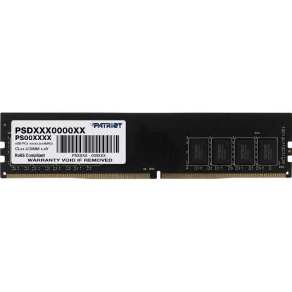 Оперативная память DIMM DDR4  8GB, 3200МГц (PC25600) Patriot Signature (PSD48G320081), 1.2В