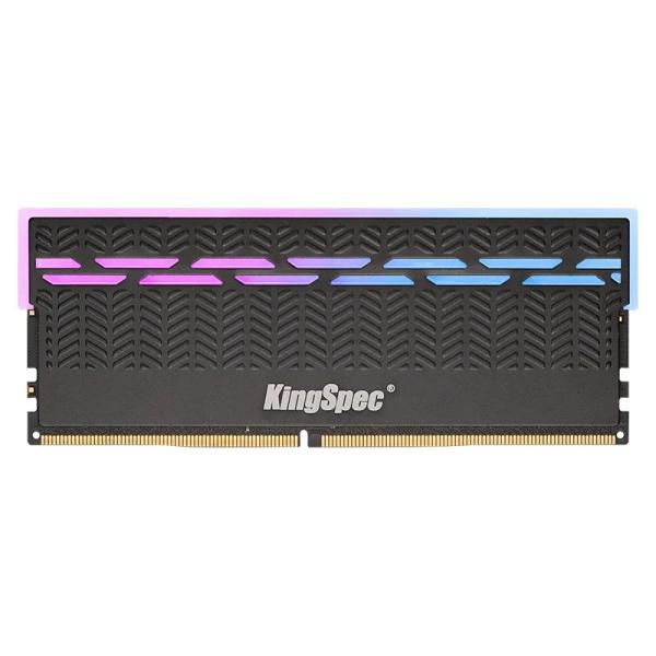 Оперативная память DIMM DDR4  8GB, 3200МГц (PC25600) Kingspec, 1.35В,радиатор, RGB