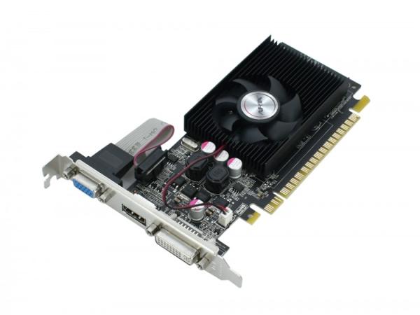 Видеокарта PCI-E GeForce  GT610 SINOTEX Ninja NK61NP013F, 1GB DDR3 64bit, 810/1330МГц, PCI-E2.0, HDCP, DVI/HDMI/VGA, 29Вт