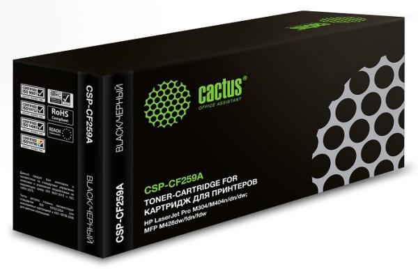 Картридж Cactus CSP-CF259A, для HP LJ M304/M404/M428, черный, 3000стр