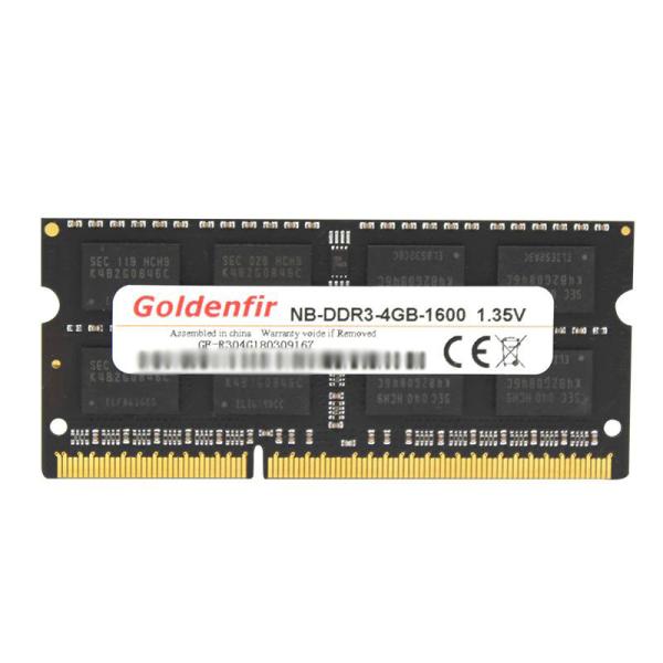 Оперативная память SO-DIMM DDR3  4GB, 1600МГц (PC12800) Goldenfir, 1.35В