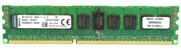 Оперативная память DIMM DDR3 ECC Reg  8GB, 1600МГц (PC12800) Kingston KVR16LR11S4/8KF, 1.35В