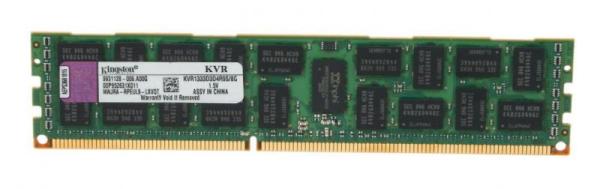 Оперативная память DIMM DDR3 ECC Reg  8GB, 1333МГц (PC10600) Kingston KVR1333D3LD4R9S/8G, 1.35В