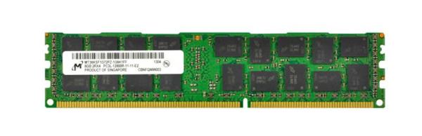 Оперативная память DIMM DDR3 ECC Reg  8GB, 1600МГц (PC12800) Micron MT36KSF1G72PZ-1G6, 1.5В, восстановленная