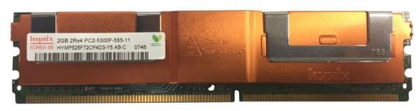Оперативная память DIMM DDR2 ECC Reg 2GB,  667МГц (PC5300) Hynix HYMP525F72CP4D3, ????
