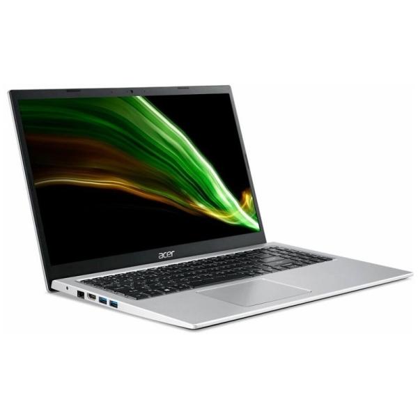 Ноутбук 15" Acer Aspire 1 A115-32-C64B, Celeron N5100, 1.2, 4GB DDR4, eMMC128GB, 1920*1080, USB2.0/USB3.0 WiFi BT HDMI камера SD 1.9кг W11, серебристый