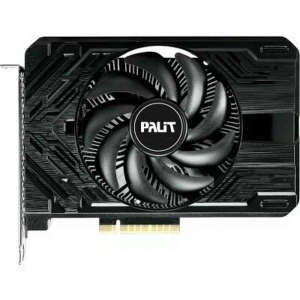 Видеокарта PCI-E Palit GeForce RTX 4060 StormX (NE64060019P1-1070F), 8GB GDDR6 128bit 1830/17000МГц, PCI-E4.0, 3*DisplayPort/HDMI, 130Вт