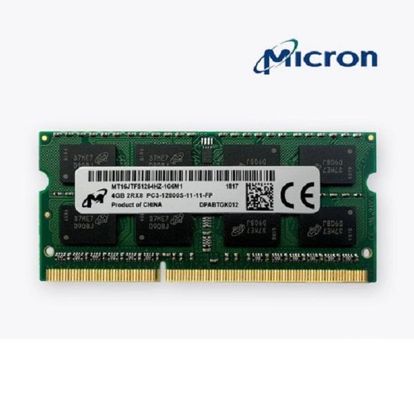 Оперативная память SO-DIMM DDR3  4GB, 1600МГц (PC12800) Micron MT16JTF51264HZ-1G6M1, 1.5В