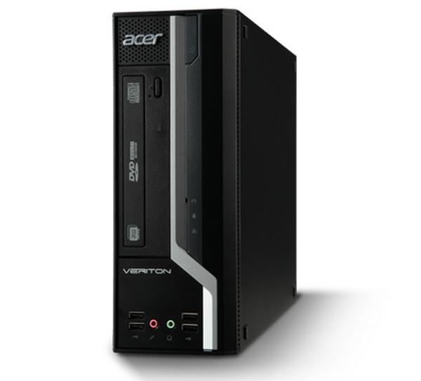 Компьютер Acer Veriton X2630G, Core i3-4130 3.4/ Звук Видео LAN1Gb/ DDR3 8GB/ SSD 512GB/ Win 10 Pro черный, Восстановленный
