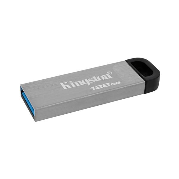 Флэш-накопитель USB3.1 128GB Kingston Data Traveler Kyson DTKN/128GB, 200/60МБ/сек, металл, серебристый ????