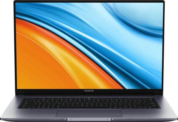 Ноутбук 14" HONOR MagicBook 14 NMH-WFP9HN 5301AFVP, Ryzen 7 5700U 1.8 16GB SSD 512GB 1920*1080 IPS USB2.0/USB3.0/USB-C WiFi BT HDMI камера 1.38кг DOS серый